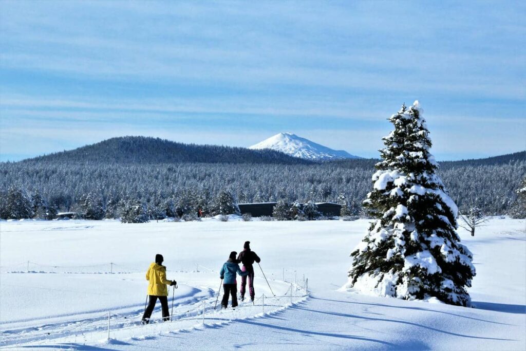 Faire du ski de fond pour le bien-être